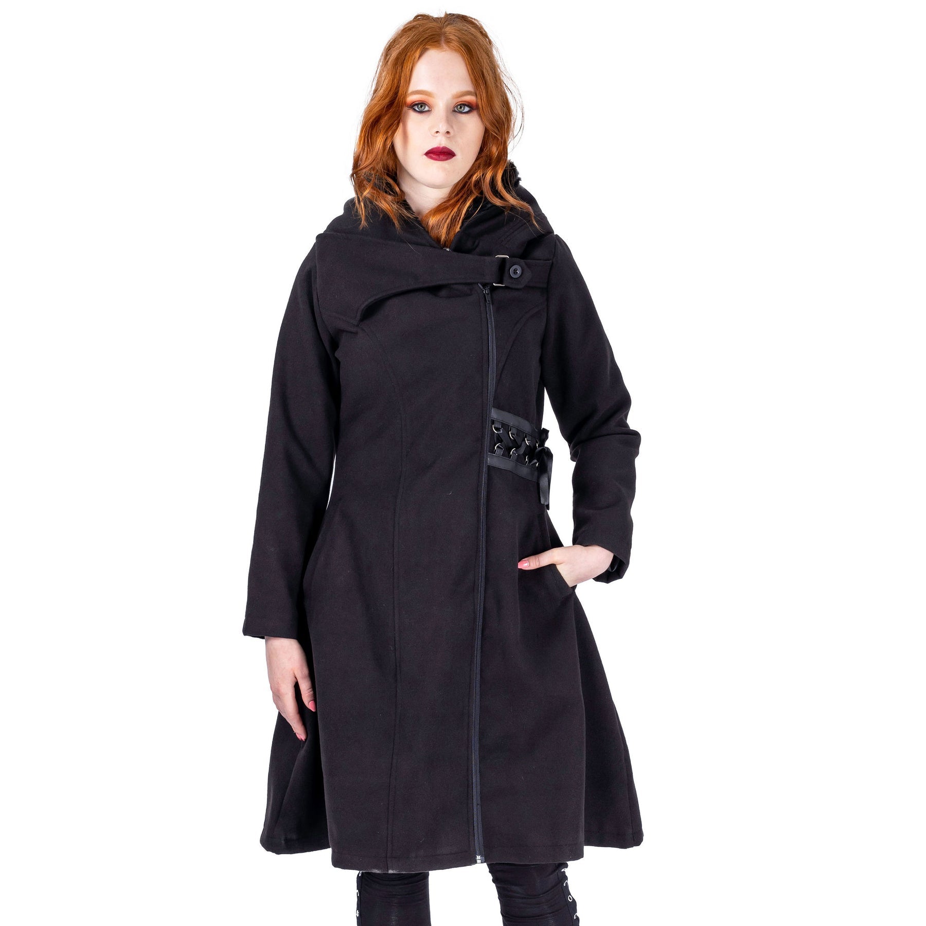 CRYPT COAT - BLACK
