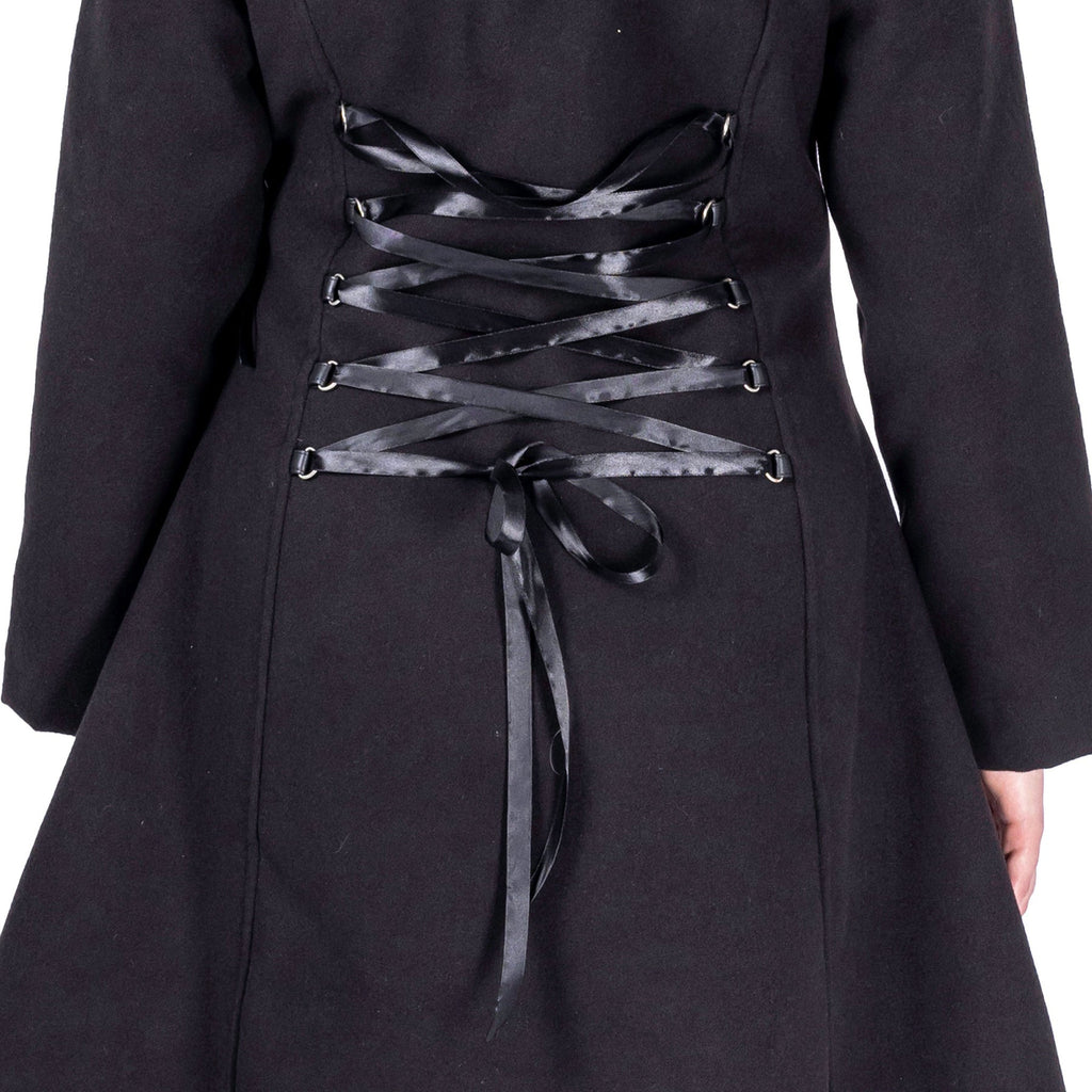 CRYPT COAT - BLACK