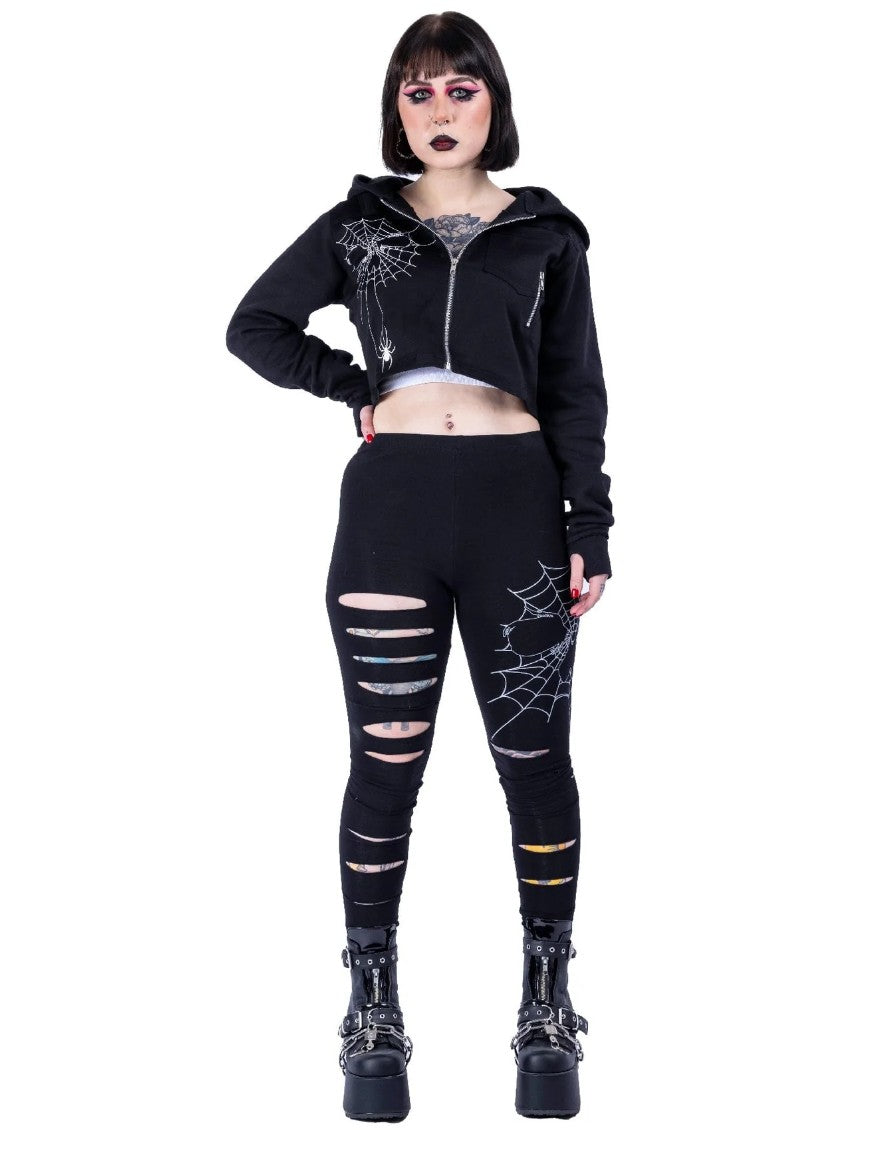 WIDOW MAKER LEGGINGS - BLACK