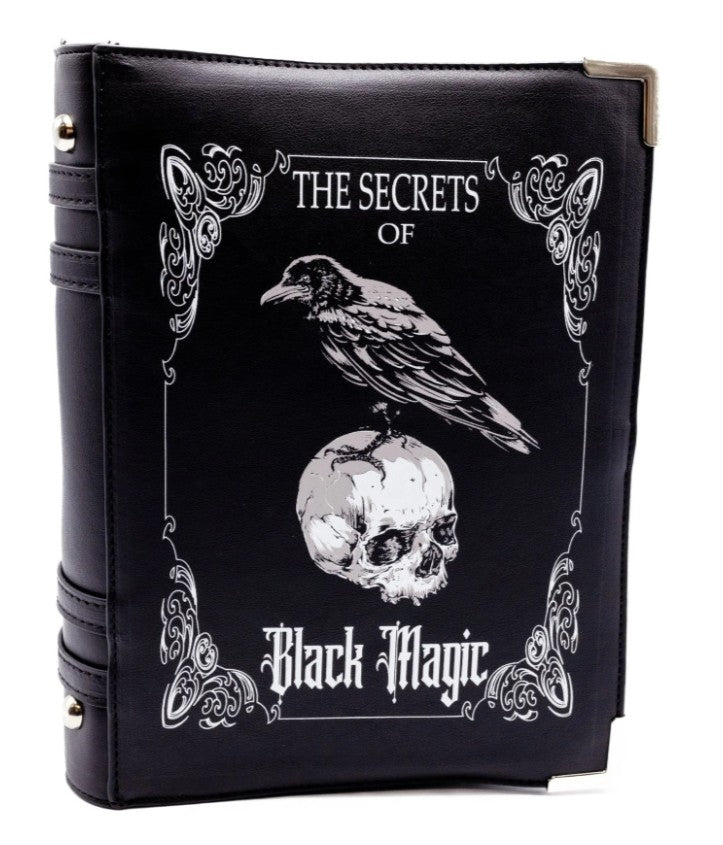 BLACK MAGIC BOOK BAG - BLACK