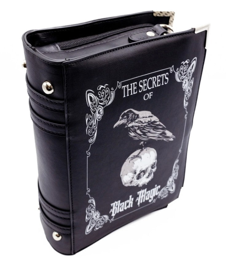 BLACK MAGIC BOOK BAG - BLACK