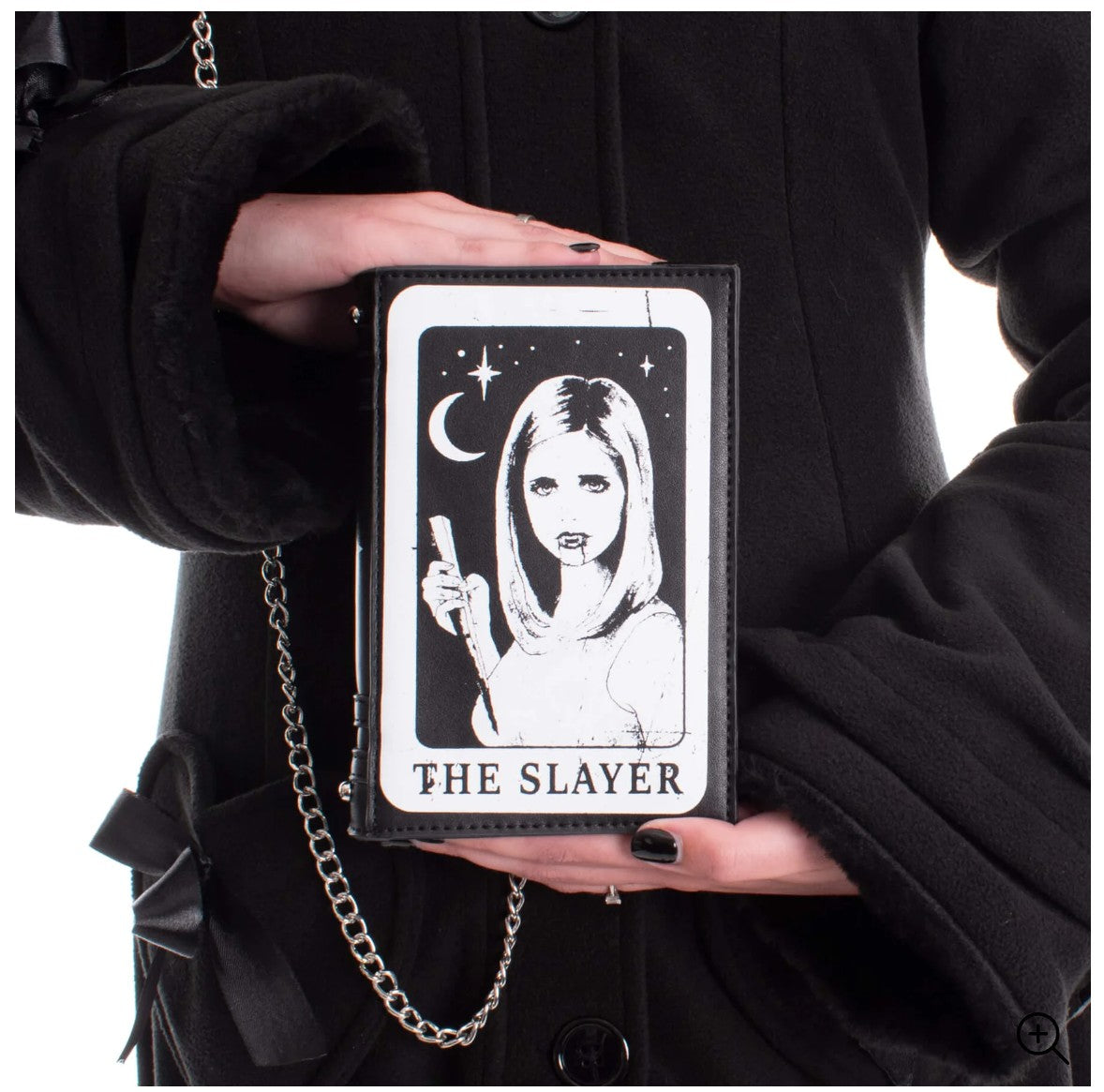 THE SLAYER TAROT NOTEBOOK BAG - BLACK