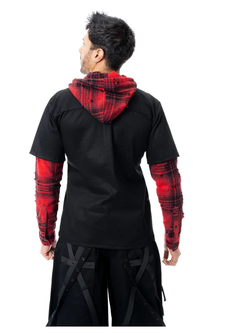 ELLERY SHACKET - BLACK/RED