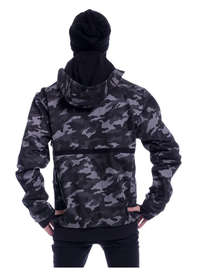CARTER JACKET - GREY CAMO