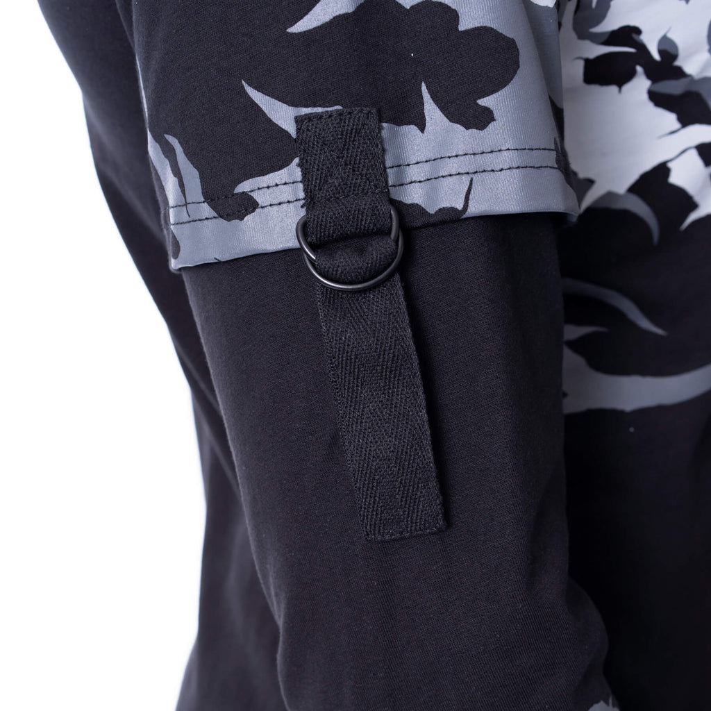 AKUMU TOP - BLACK/GREY