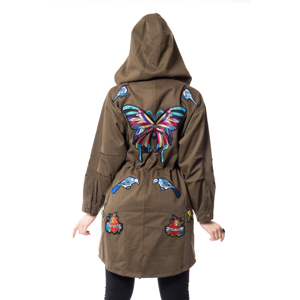 AMORER TOUR COAT - KHAKI