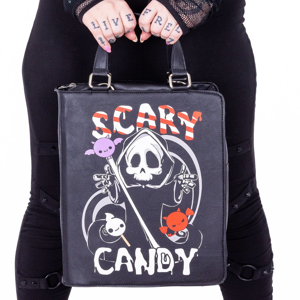 DEATH CANDY BAG - BLACK