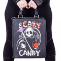 DEATH CANDY BAG - BLACK