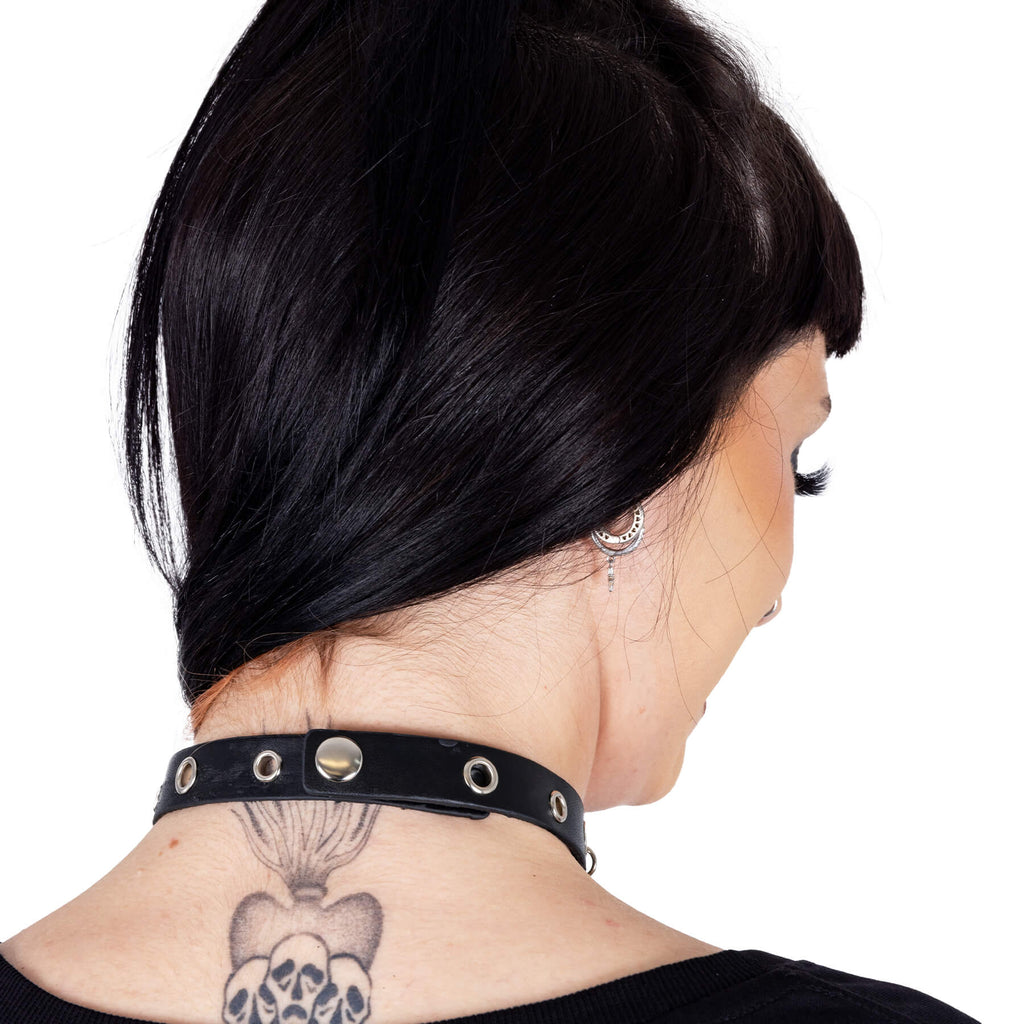 HAZEL CHOKER - BLACK