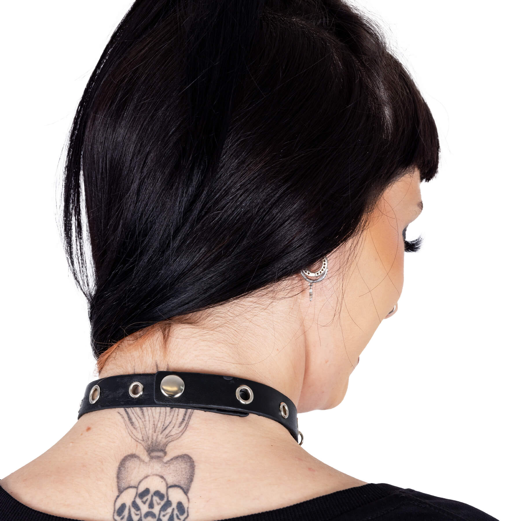 HAZEL CHOKER - BLACK