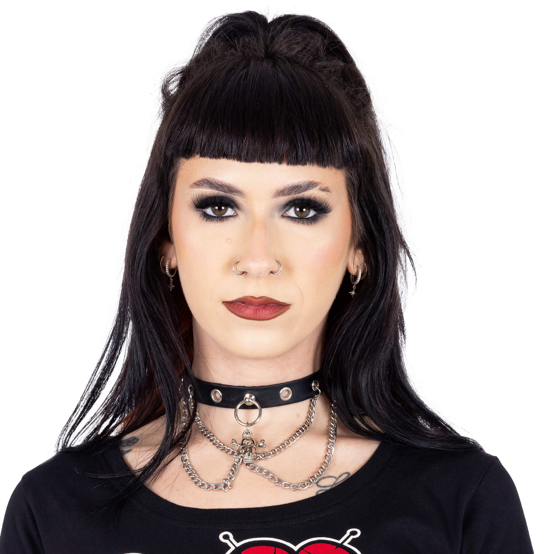 HAZEL CHOKER - BLACK