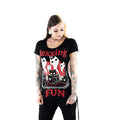 HEXXING IS FUN T SHIRT - BLACK