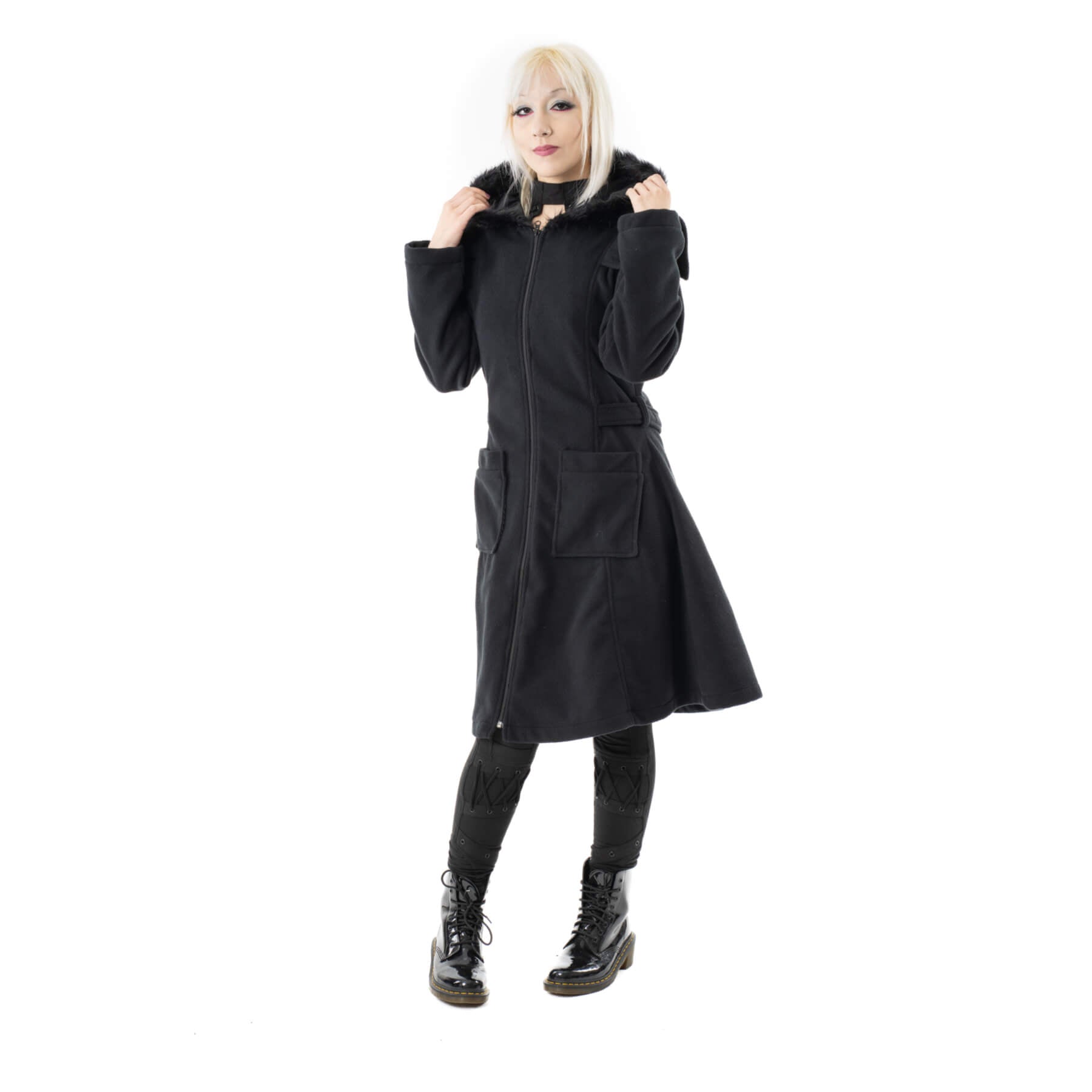 JANIE COAT - BLACK