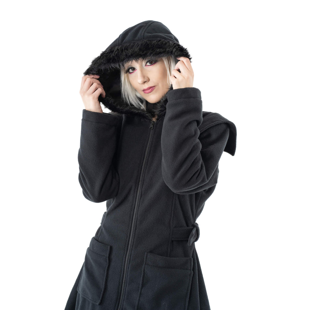 JANIE COAT - BLACK