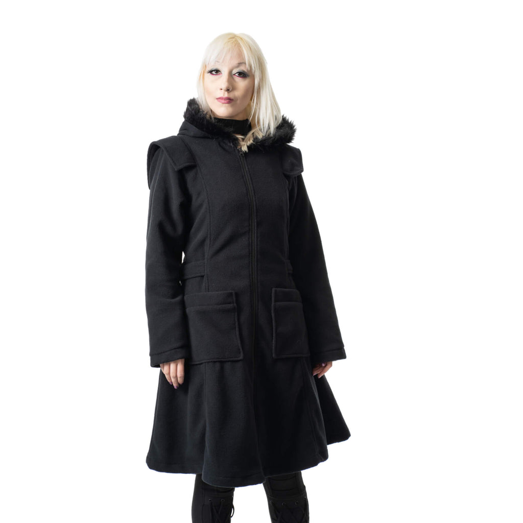 JANIE COAT - BLACK