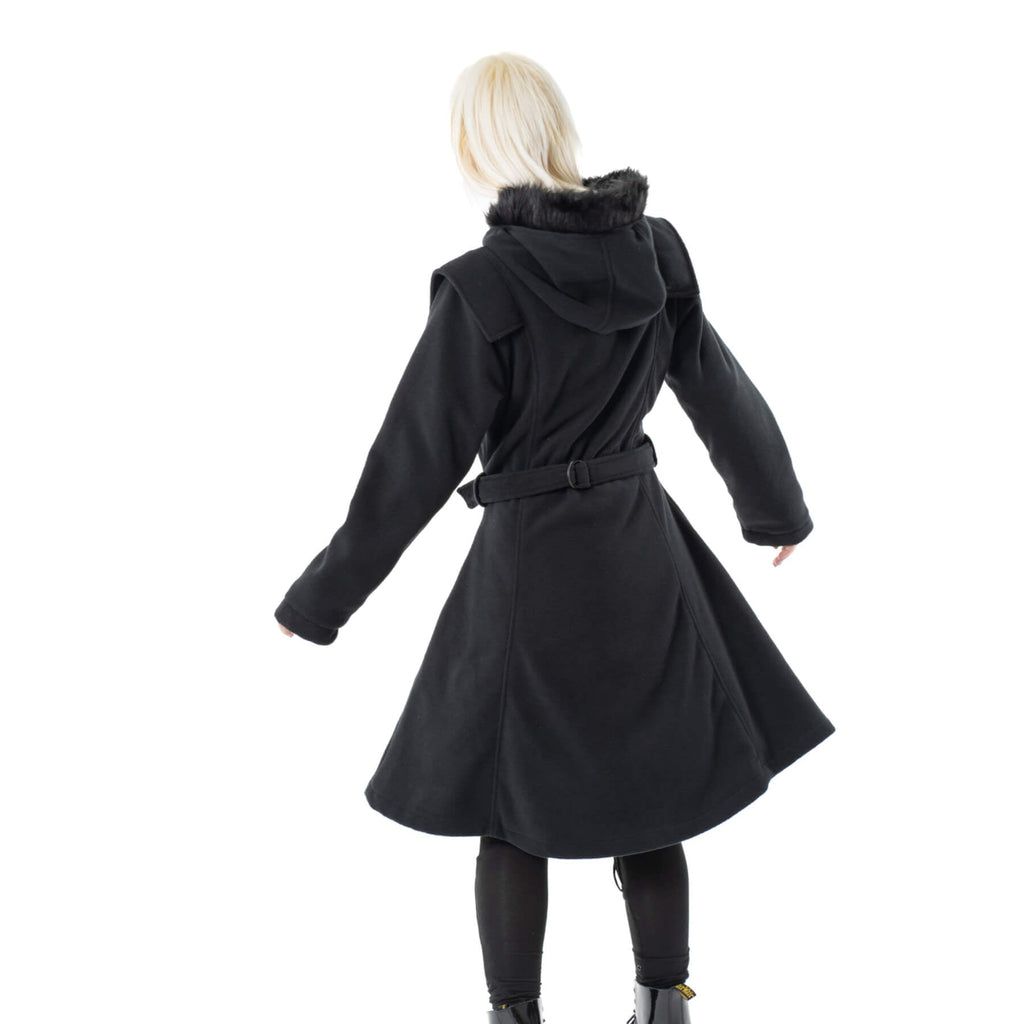 JANIE COAT - BLACK