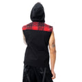 LUTHER VEST - BLACK/RED