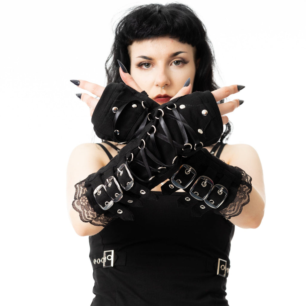 MONROE ARMWARMERS - BLACK
