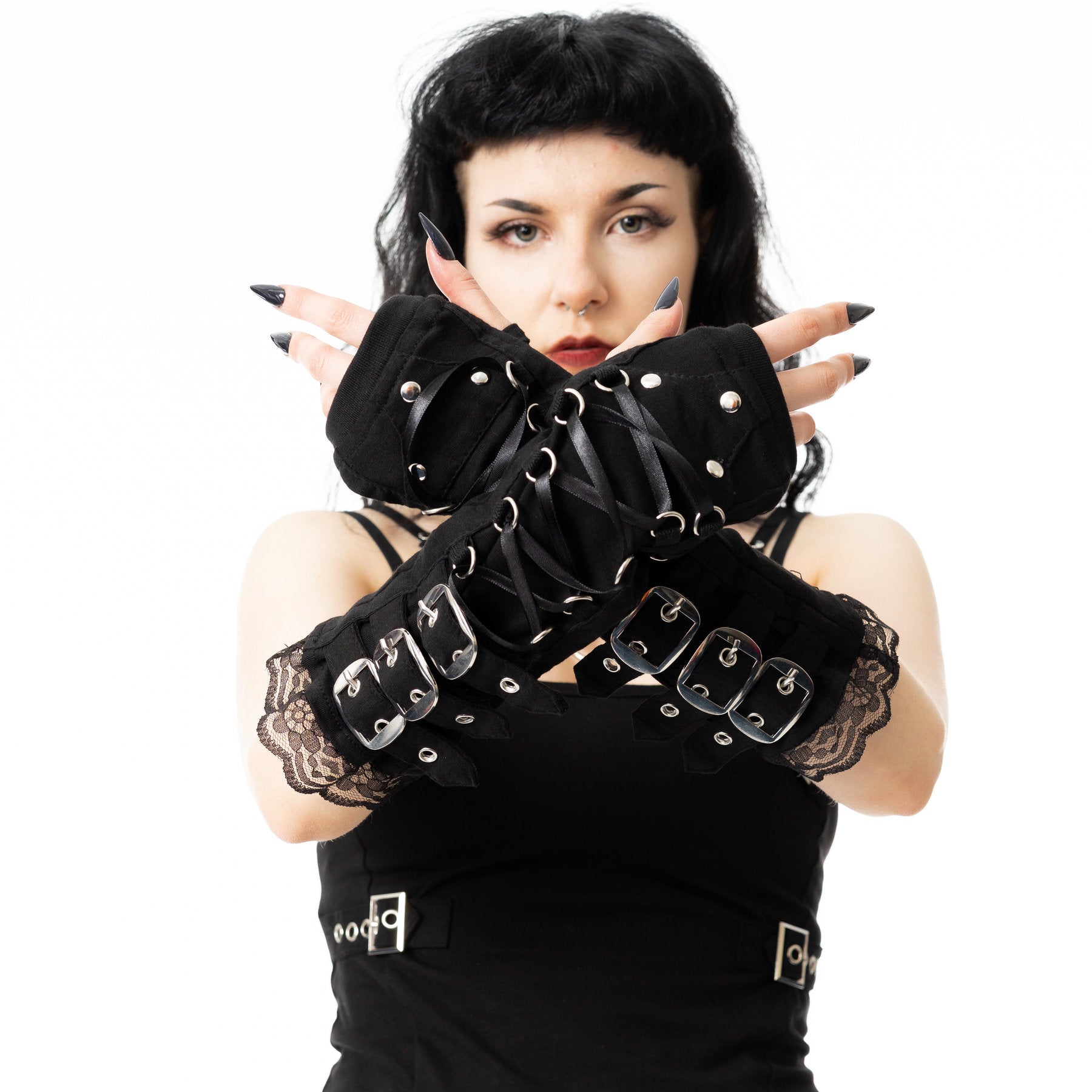 MONROE ARMWARMERS - BLACK