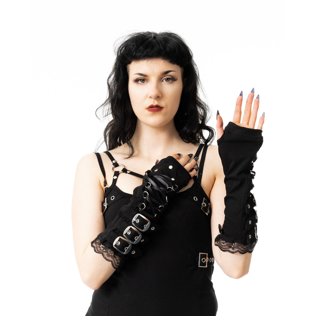 MONROE ARMWARMERS - BLACK