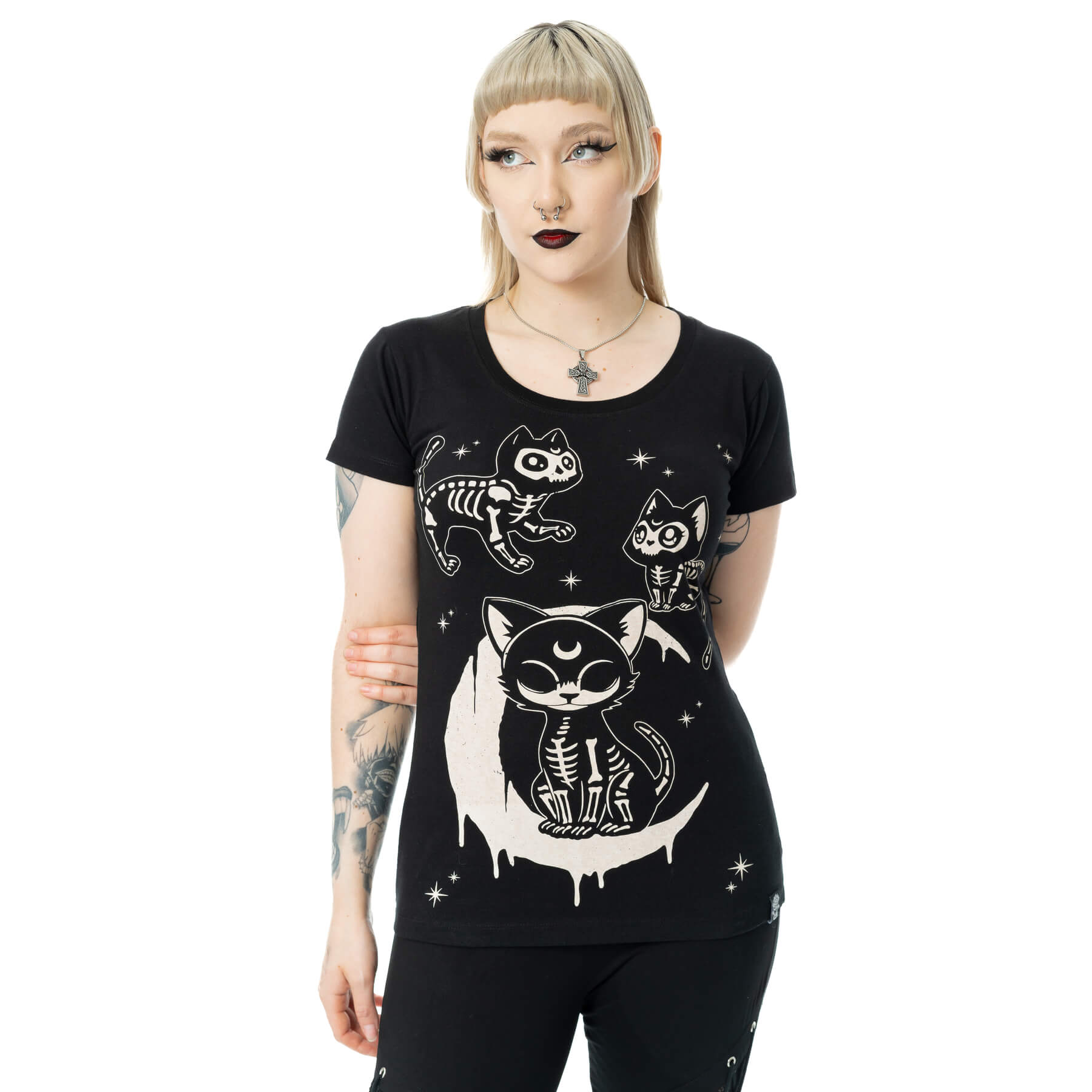 MOONLIGHT T SHIRT - BLACK