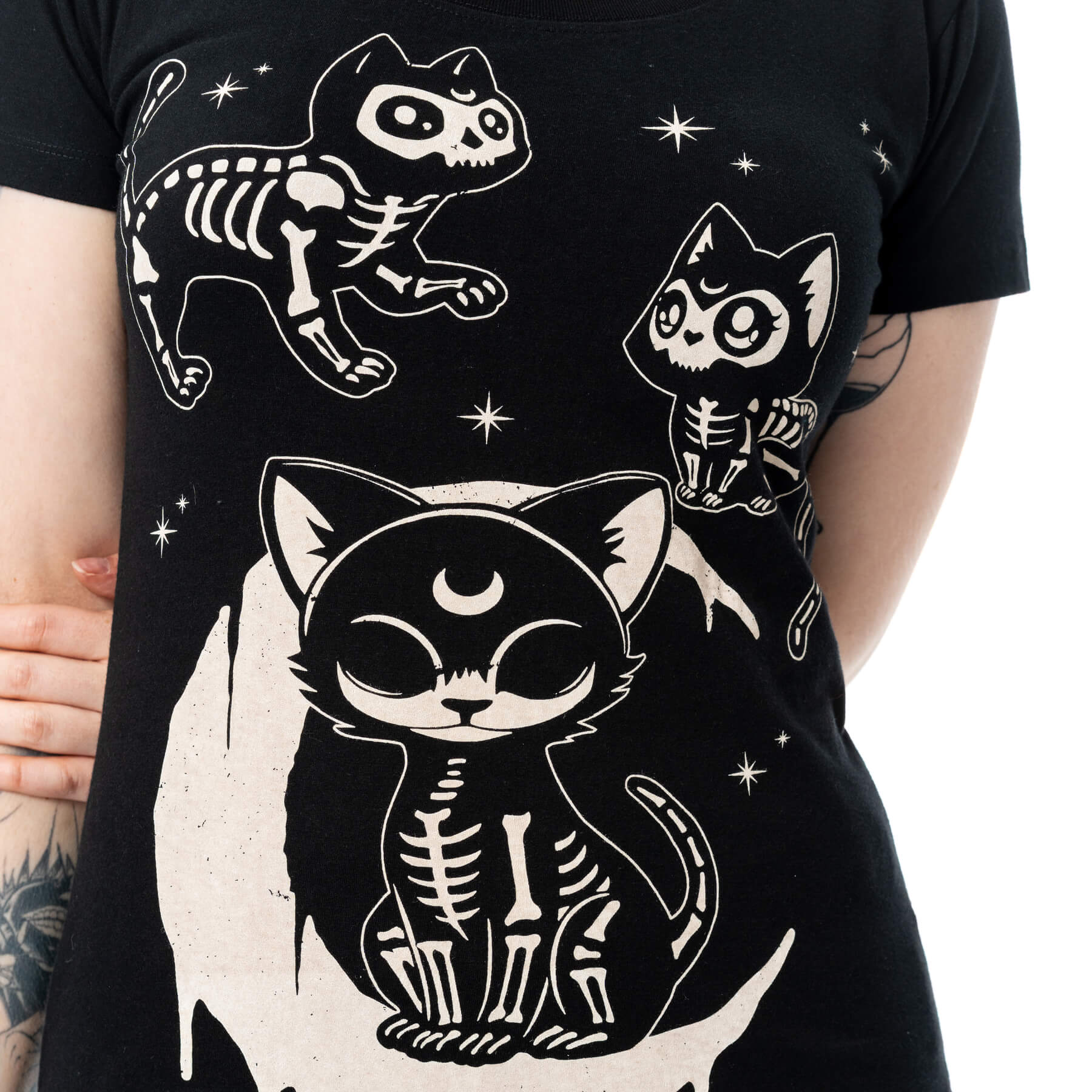 MOONLIGHT T SHIRT - BLACK