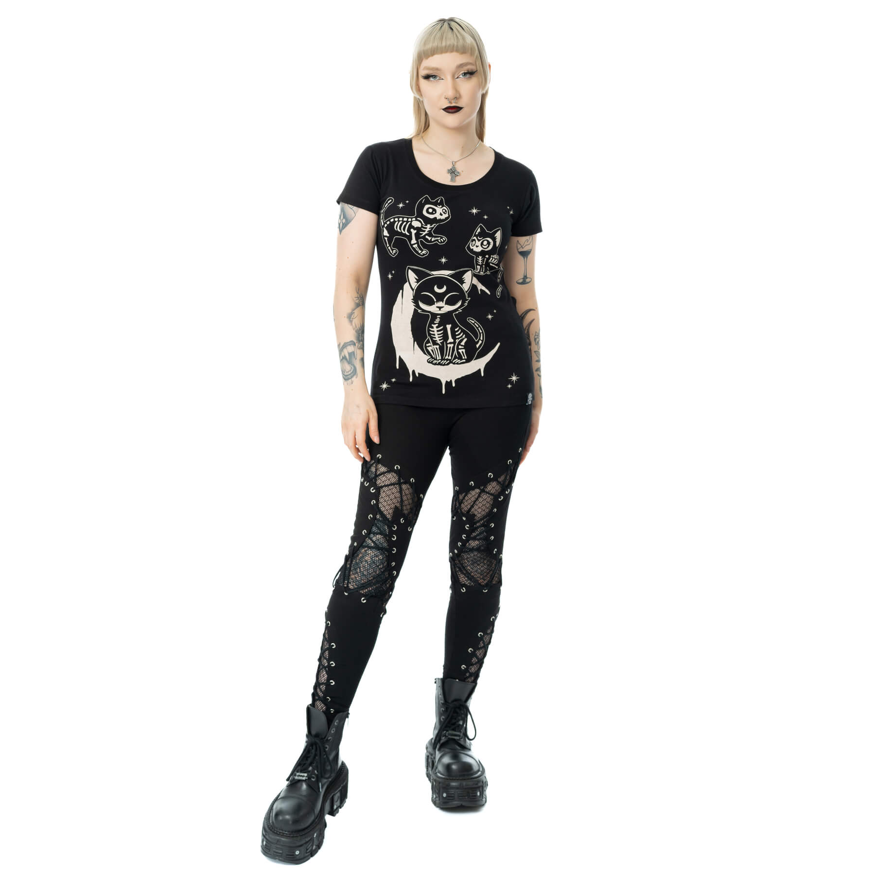 MOONLIGHT T SHIRT - BLACK