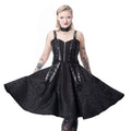 RAVENS ROSE DRESS - BLACK