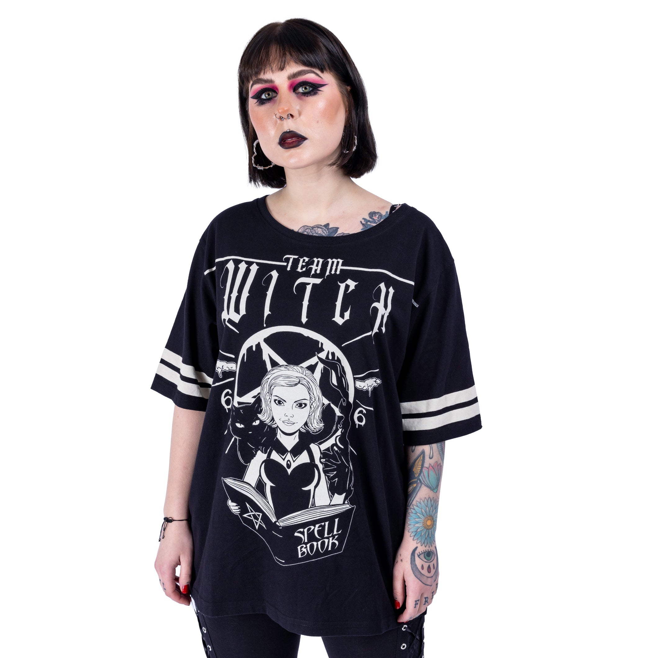 TEAM WITCH TOP - BLACK