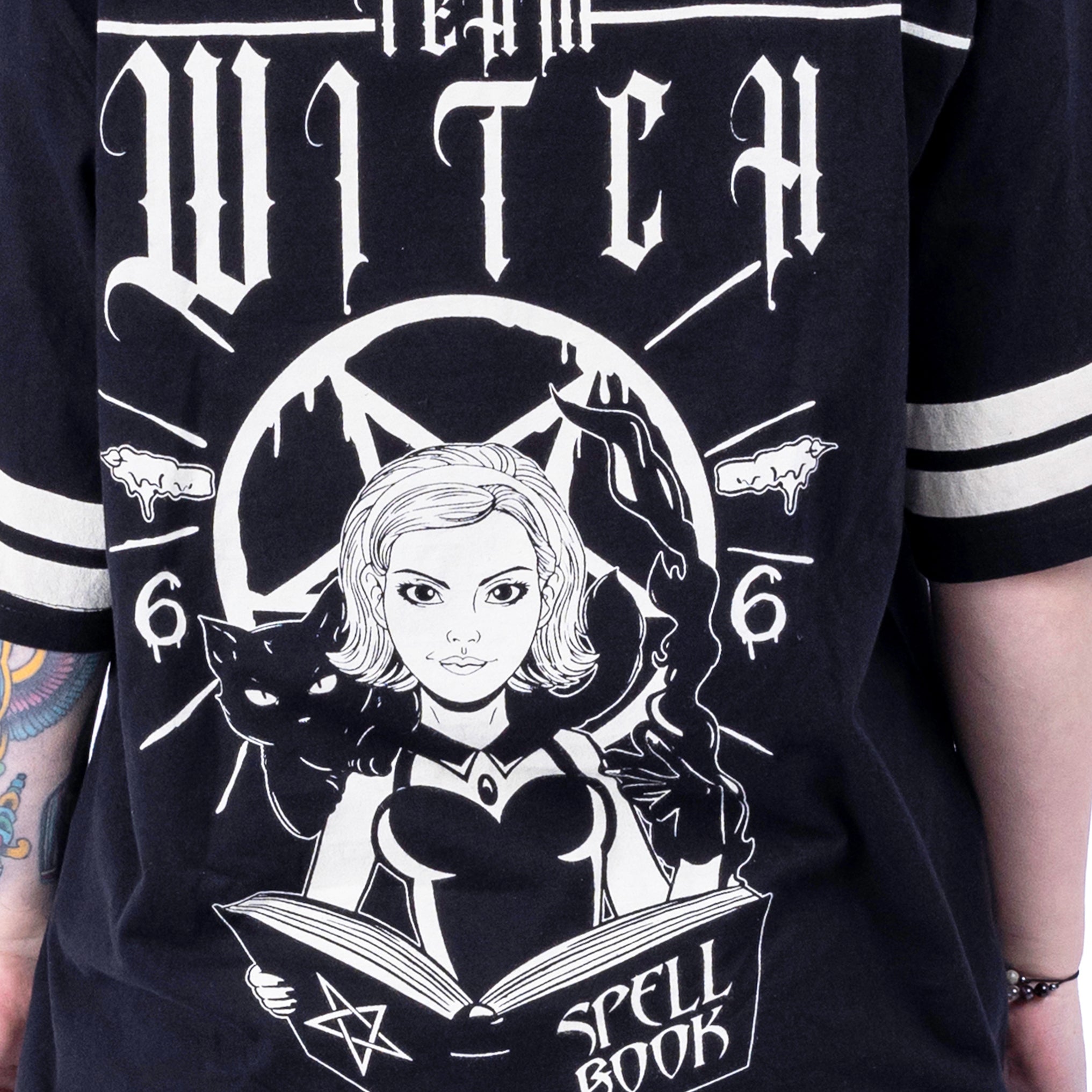 TEAM WITCH TOP - BLACK