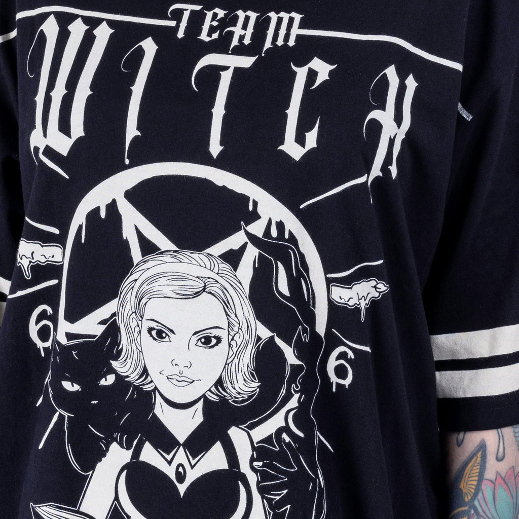 TEAM WITCH TOP - BLACK