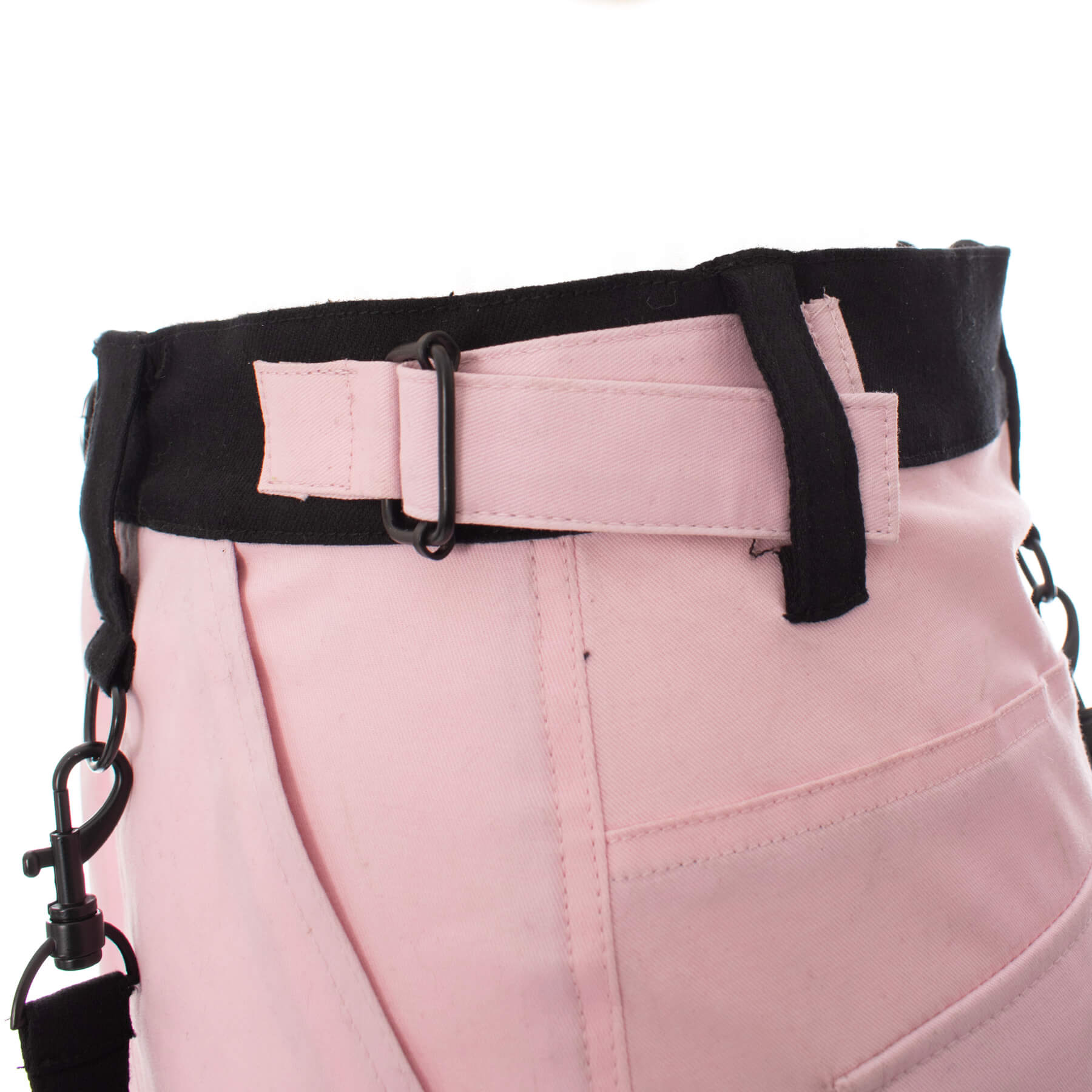 VEIL AND VOID SKIRT - BLACK/PINK