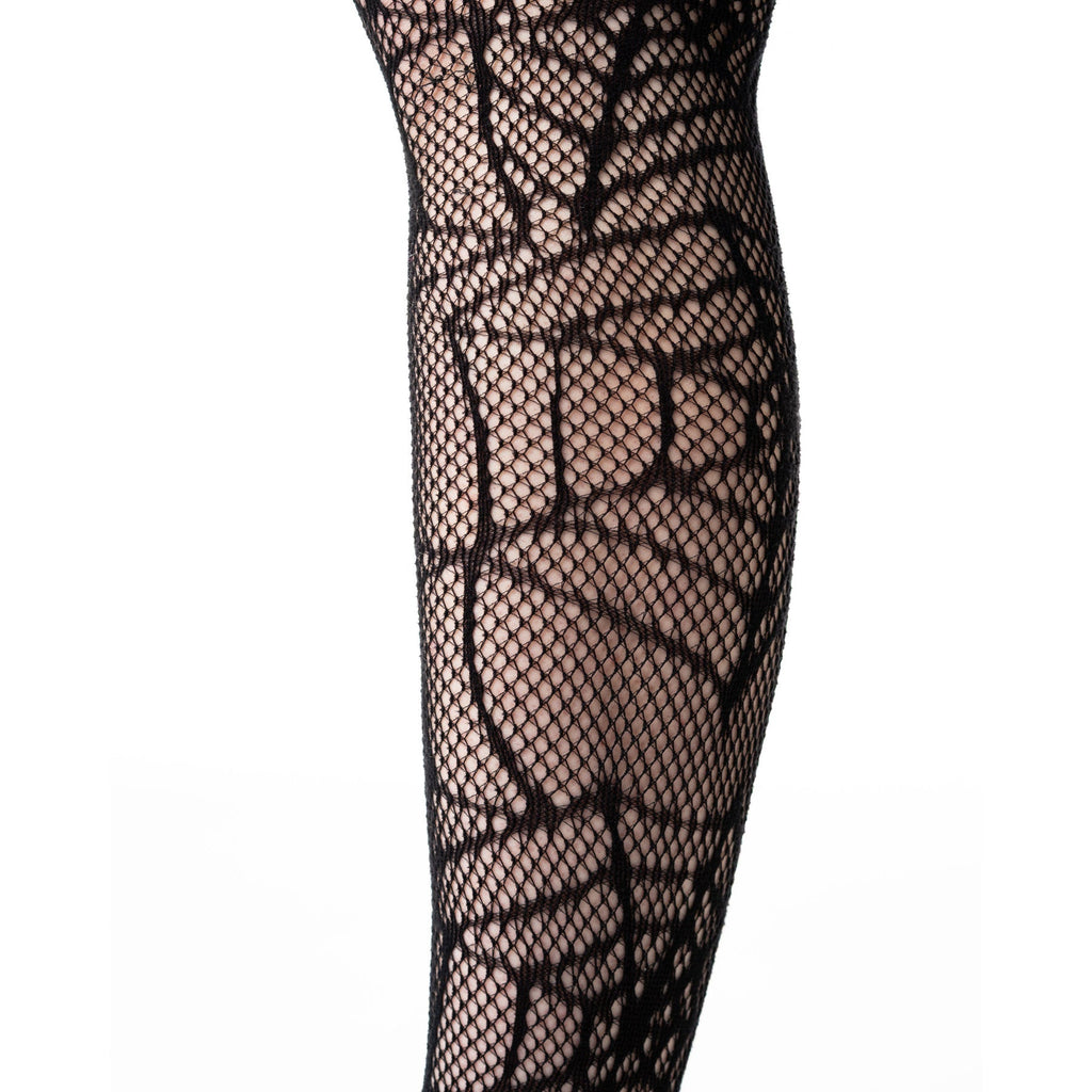 WEB WEAVER TIGHTS - BLACK